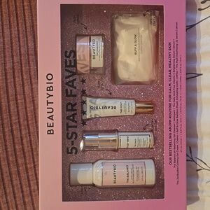 BeautyBio 5-Star Faves Skincare Set - Pink